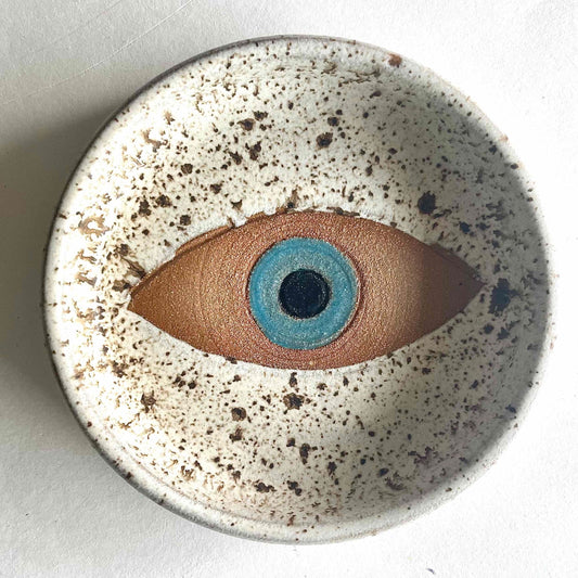 Talisman Catch-All in Speckle - Hey Moon Ceramics